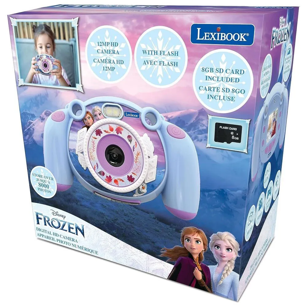 Lexibook Frozen Disney-kamera, Multicolour, One Size Lexibook Frozen Disney-kamera, Multicolour, One Size