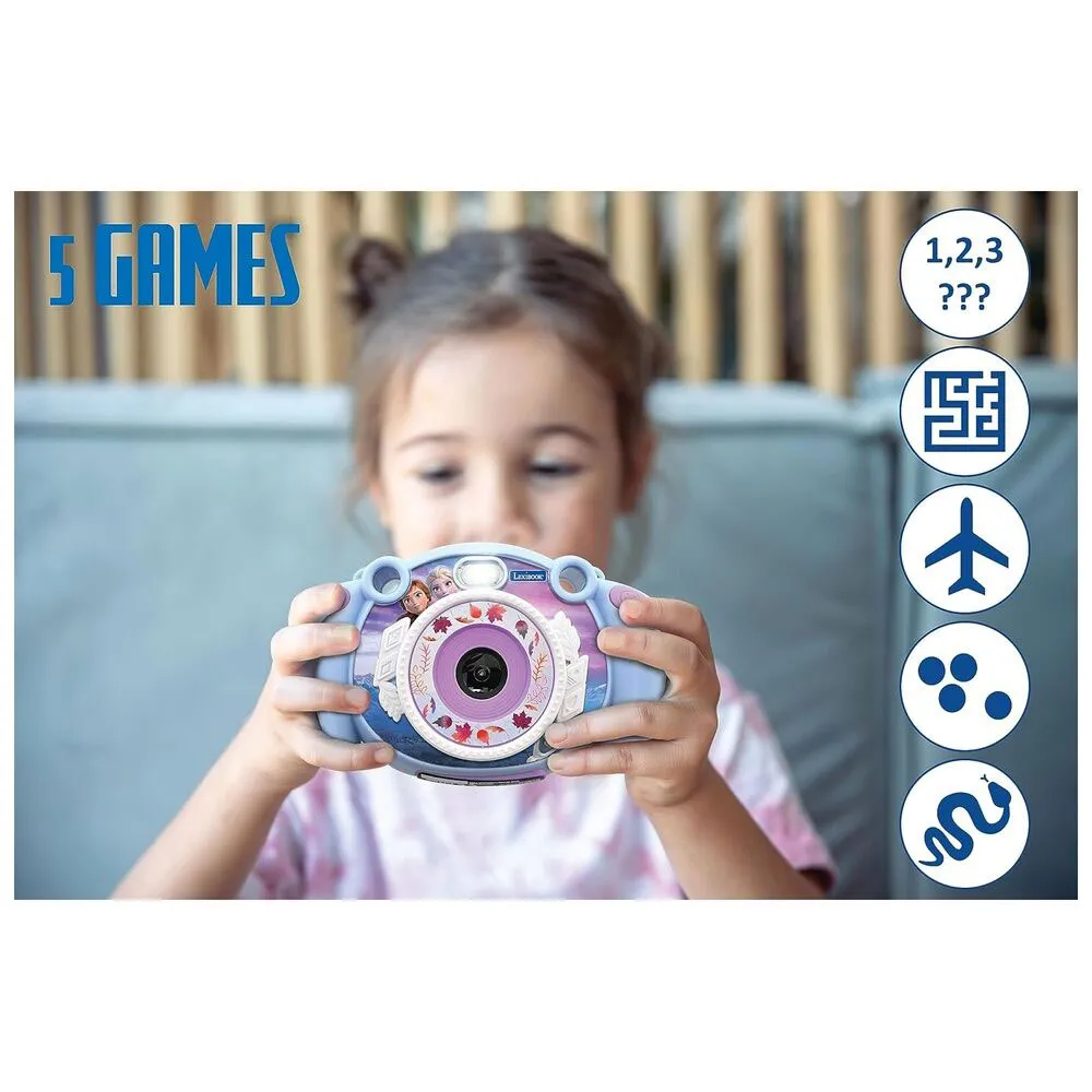 Lexibook Frozen Disney-kamera, Multicolour, One Size Lexibook Frozen Disney-kamera, Multicolour, One Size
