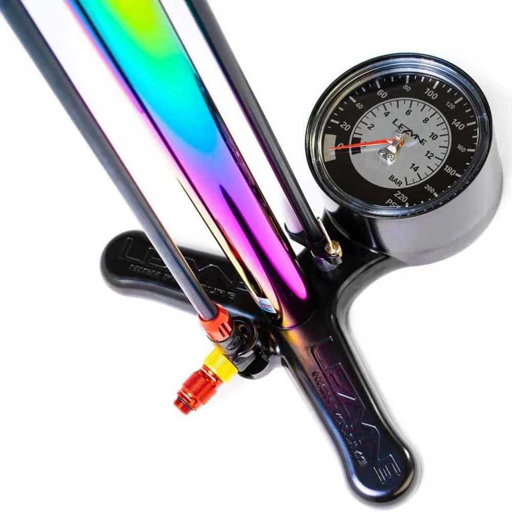 Lezyne Classic Drive 3.5 Cykelpump, Neo metallic, 220psi