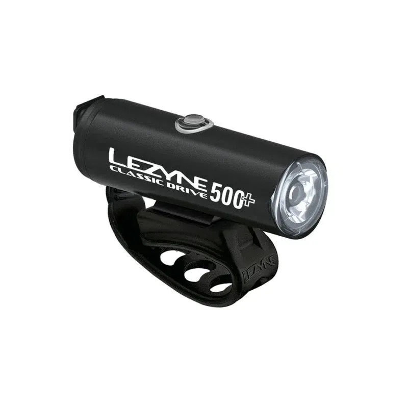 Lezyne CLASSIC DRIVE 500+ FRONT LIGHT, Black Lezyne CLASSIC DRIVE 500+ FRONT LIGHT, Black