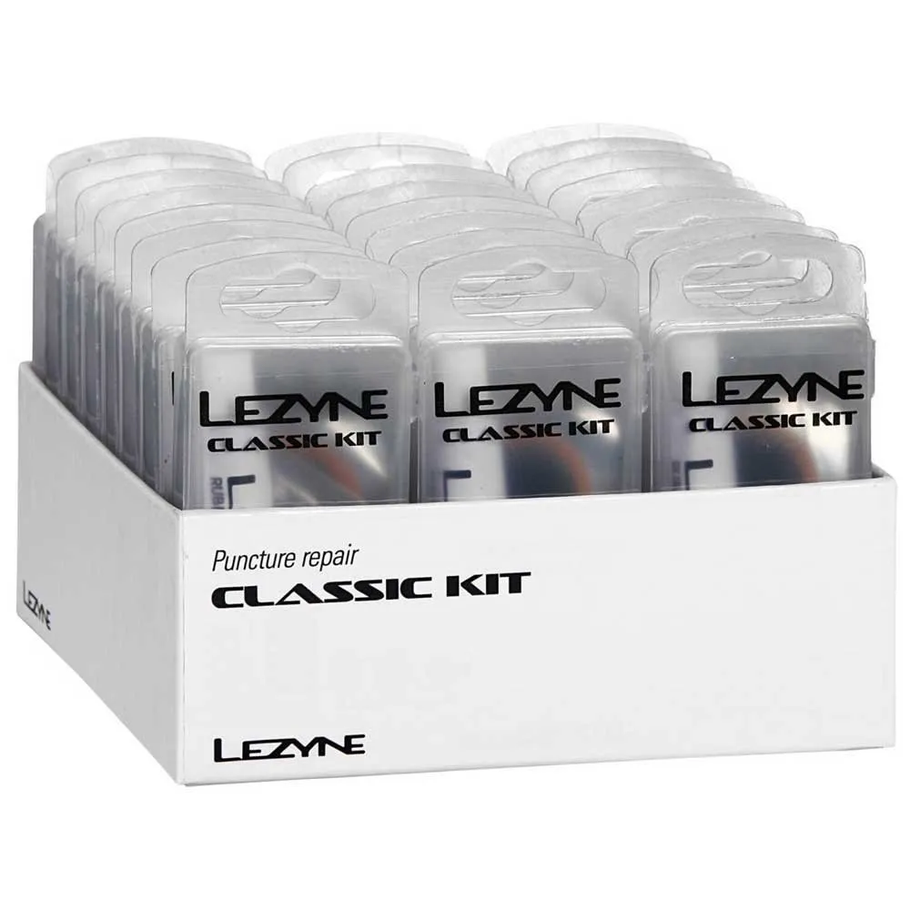 Lezyne Classic Lagningssats 24 Enheter, Silver, One Size