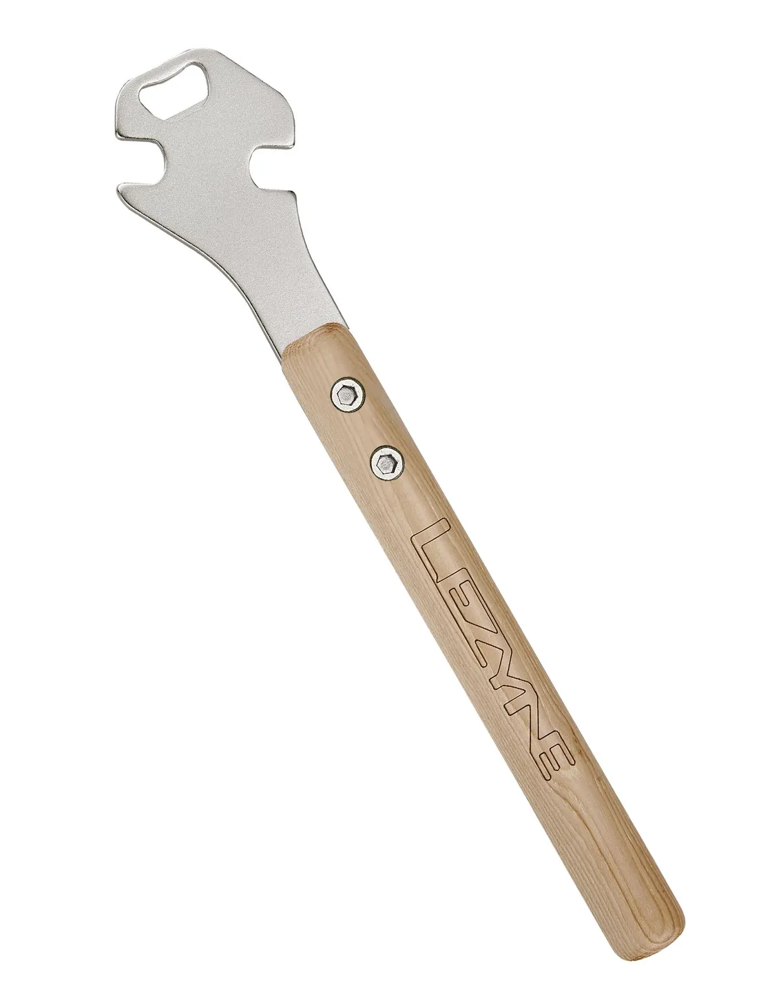 Lezyne Classic Pedalnyckel, Nickel / wood, One Size Lezyne Classic Pedalnyckel, Nickel / wood, One Size