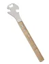 Lezyne Classic Pedalnyckel, Nickel / wood, One Size