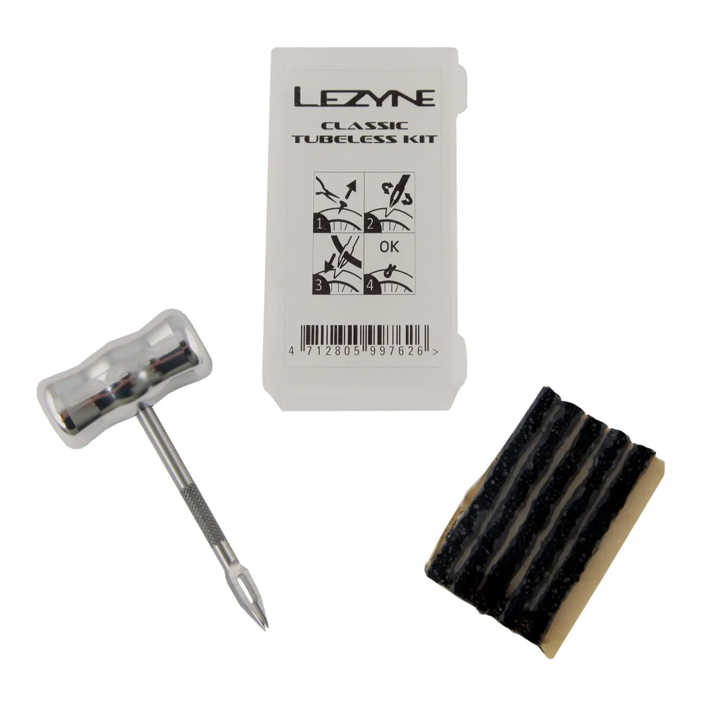 Lezyne Classic Tubeless Repair Kit Lezyne Classic Tubeless Repair Kit