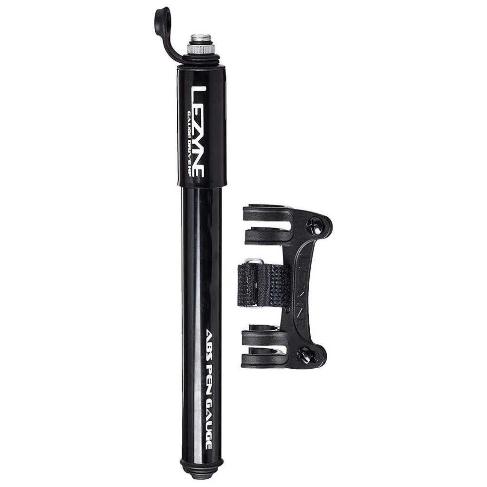 Lezyne Cnc Gauge Drive Hp-m Mini Pump, Black, One Size