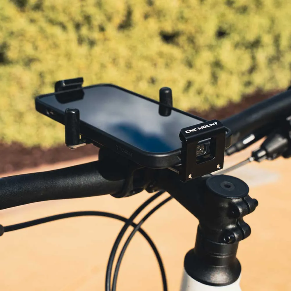 Lezyne Cnc Phone Stöd, Black, One Size Lezyne Cnc Phone Stöd, Black, One Size
