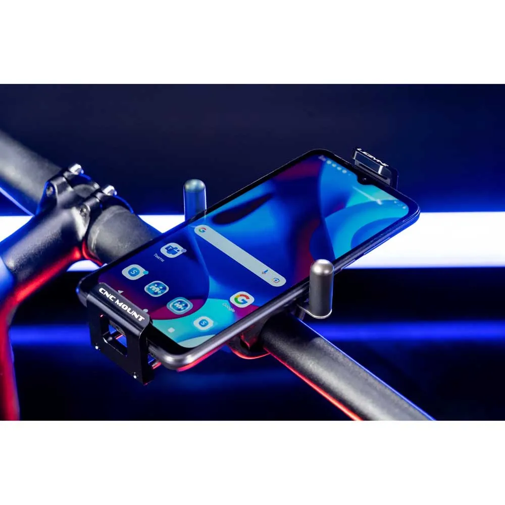 Lezyne Cnc Phone Stöd, Black, One Size Lezyne Cnc Phone Stöd, Black, One Size