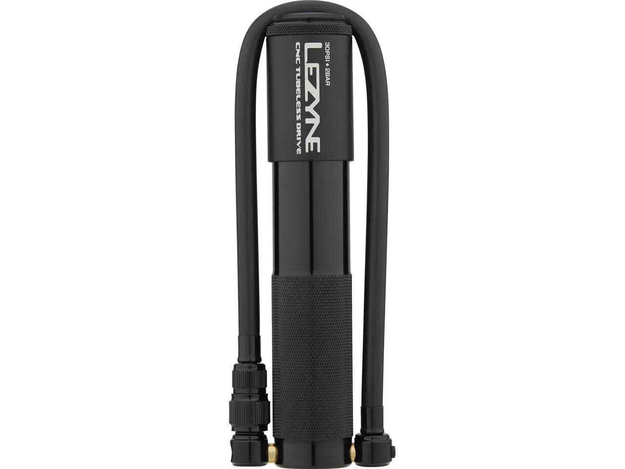 Lezyne CNC Tubeless Drive Minipumpe mit Tubeless Reparaturset und CO2-Pumpe, Black, 30psi Lezyne CNC Tubeless Drive Minipumpe mit Tubeless Reparaturset und CO2-Pumpe, Black, 30psi