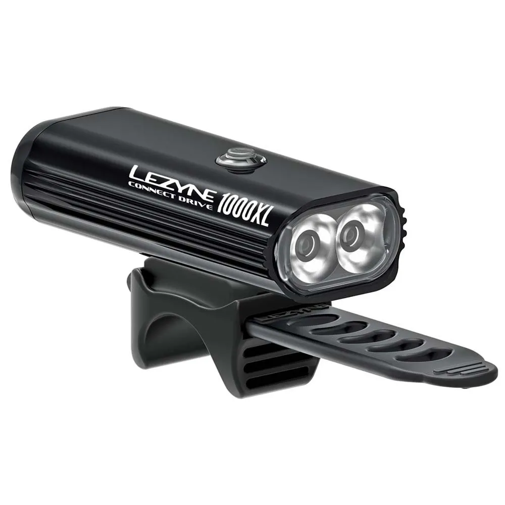 Lezyne Connect Drive 1000 Xl / Ktv Smart Drive Cykellampset, Black, 1000 / 75 Lumens Lezyne Connect Drive 1000 Xl / Ktv Smart Drive Cykellampset, Black, 1000 / 75 Lumens