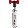 Lezyne Control Drive 25g Co2-patron, Red / sulver, One Size