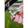 Lezyne Control Drive Co2 Pumphuvud, Gloss silver, One Size