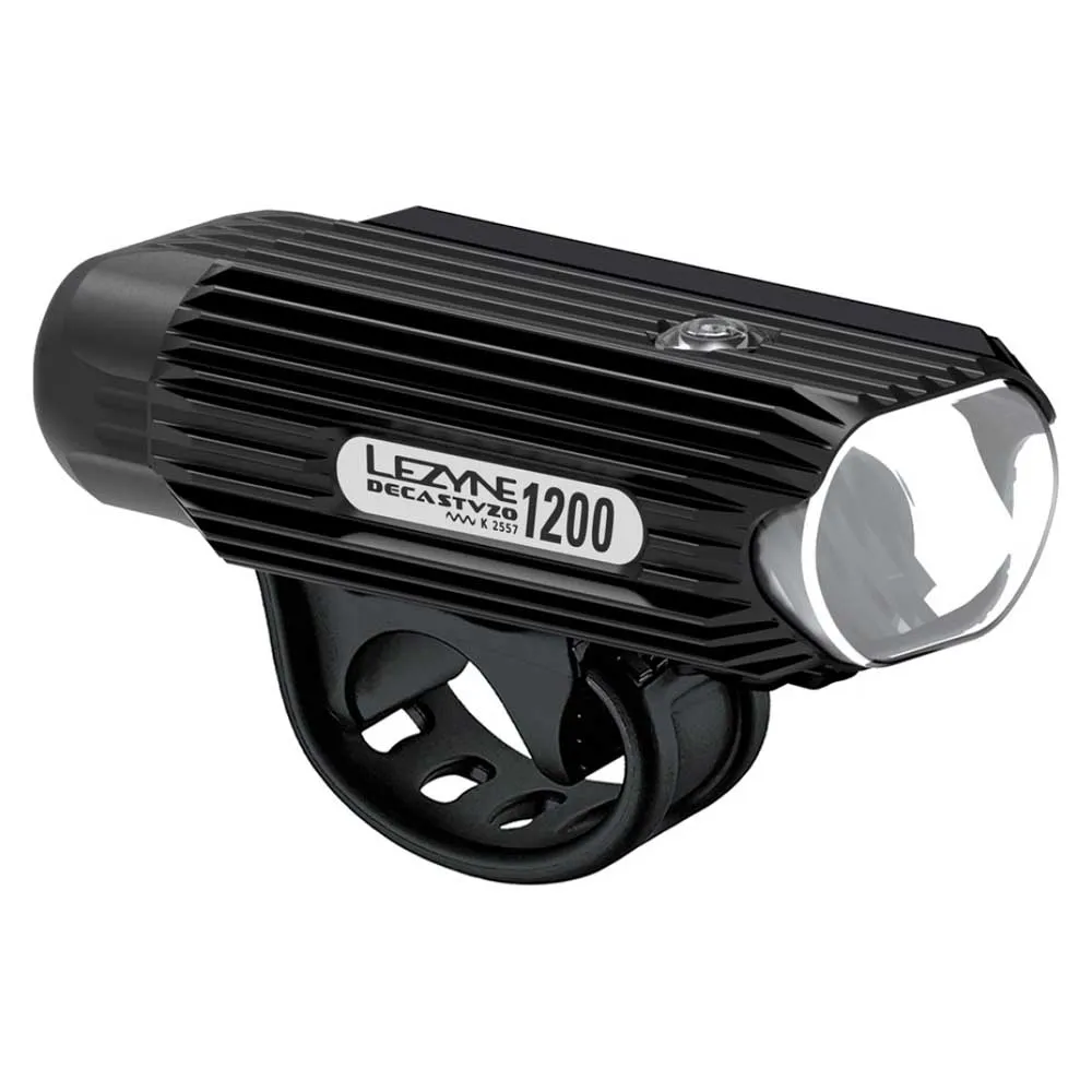 Lezyne Deca Stvzo 1200 Framlampa, Black, 1200 Lumens Lezyne Deca Stvzo 1200 Framlampa, Black, 1200 Lumens