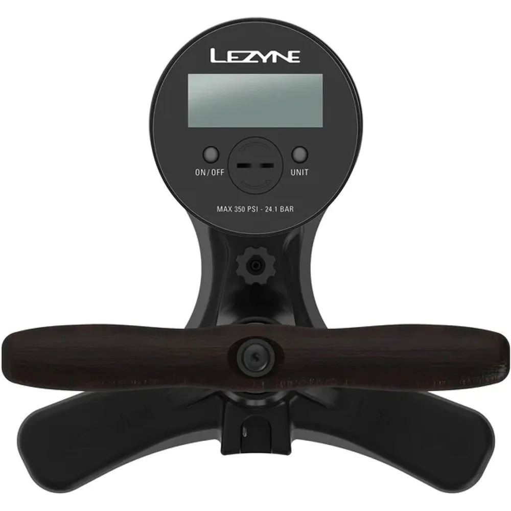 Lezyne Digital Manometer, Black, 350psi