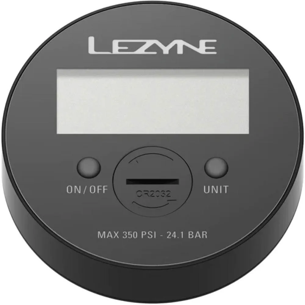 Lezyne Digital Manometer, Black, 350psi