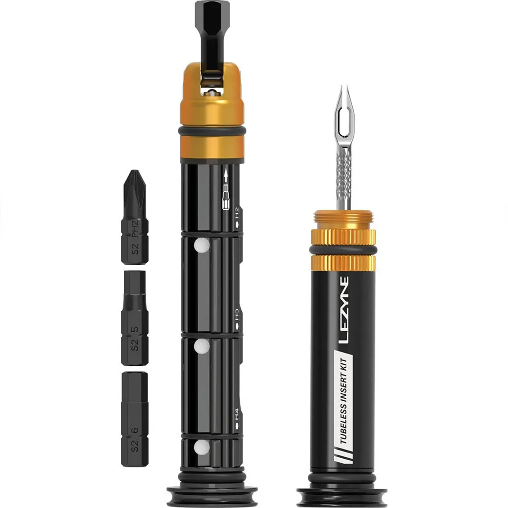 Lezyne Dual Insert Kit Multitool und Tubeless Reparaturset