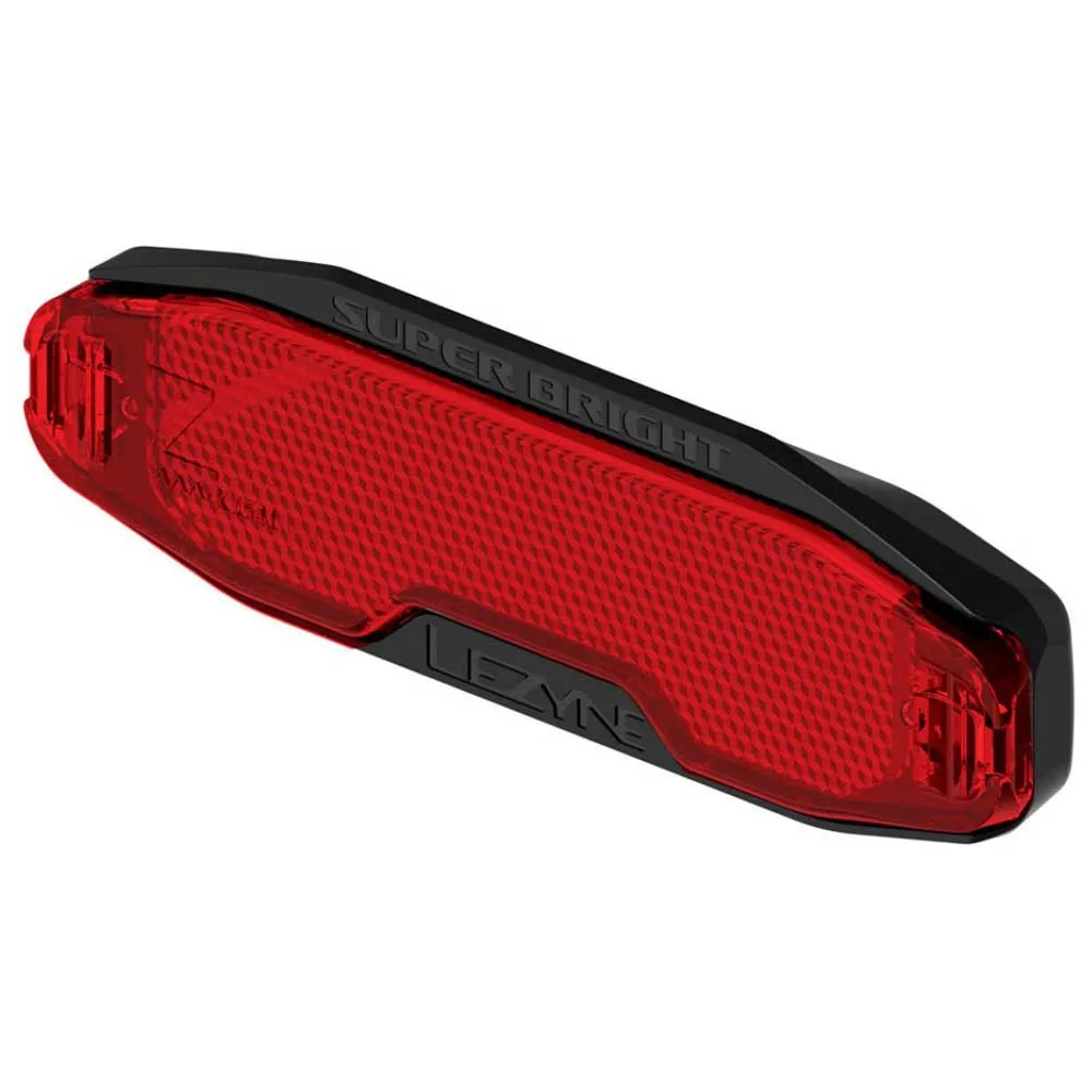 Lezyne E-bike Z-mark Super Bright Stvzo Ai Alert Bakljus, Black, 11 Lumens