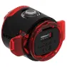 Lezyne Femto Usb C Drive Bakljus, Red / black, 15lm