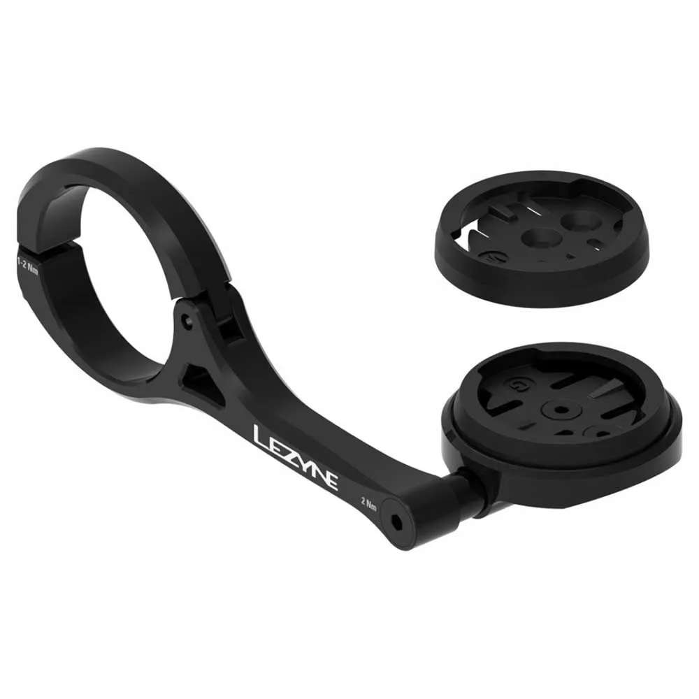 Lezyne Garmin/wahoo Styrfäste För Cykelcomputer, Black, One Size