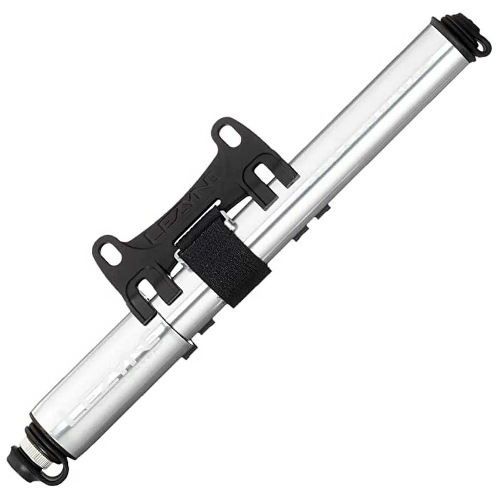 Lezyne Gauge Drive Hp Mini Pump, Silver, 232mm / 120psi