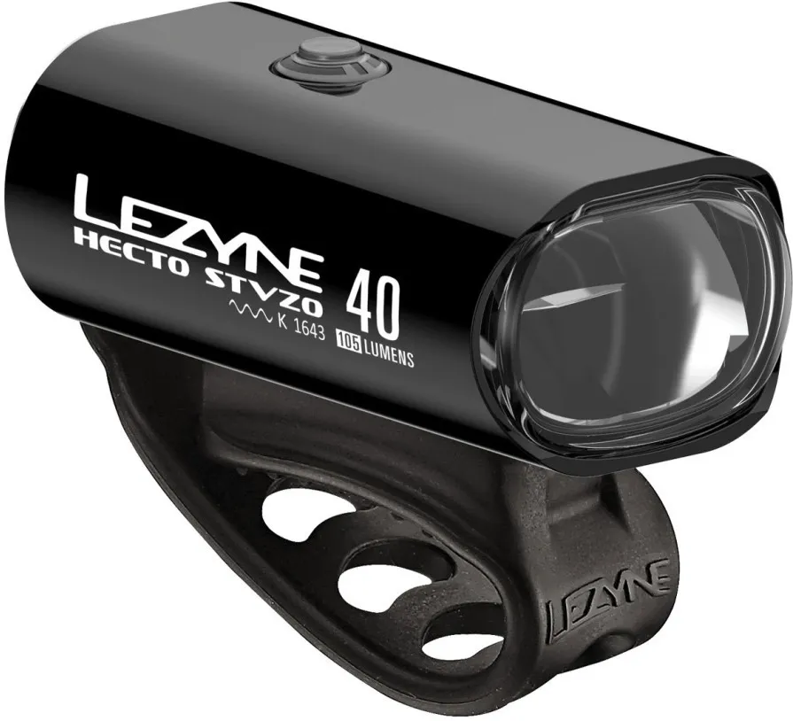 Lezyne Hecto 40 + KTV StVZO Lampset Lezyne Hecto 40 + KTV StVZO Lampset
