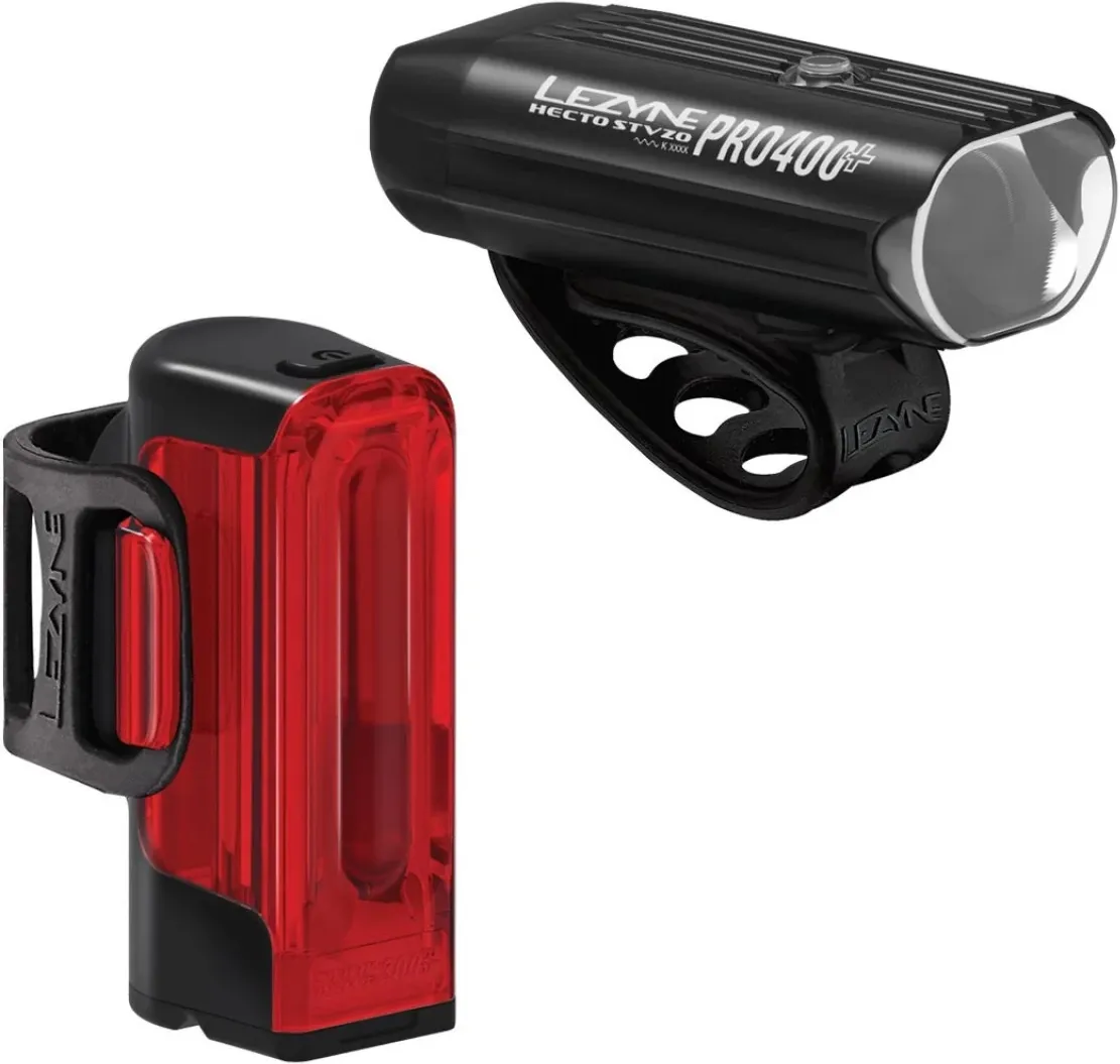 Lezyne Hecto Drive Pro 400+ Lampset Lezyne Hecto Drive Pro 400+ Lampset