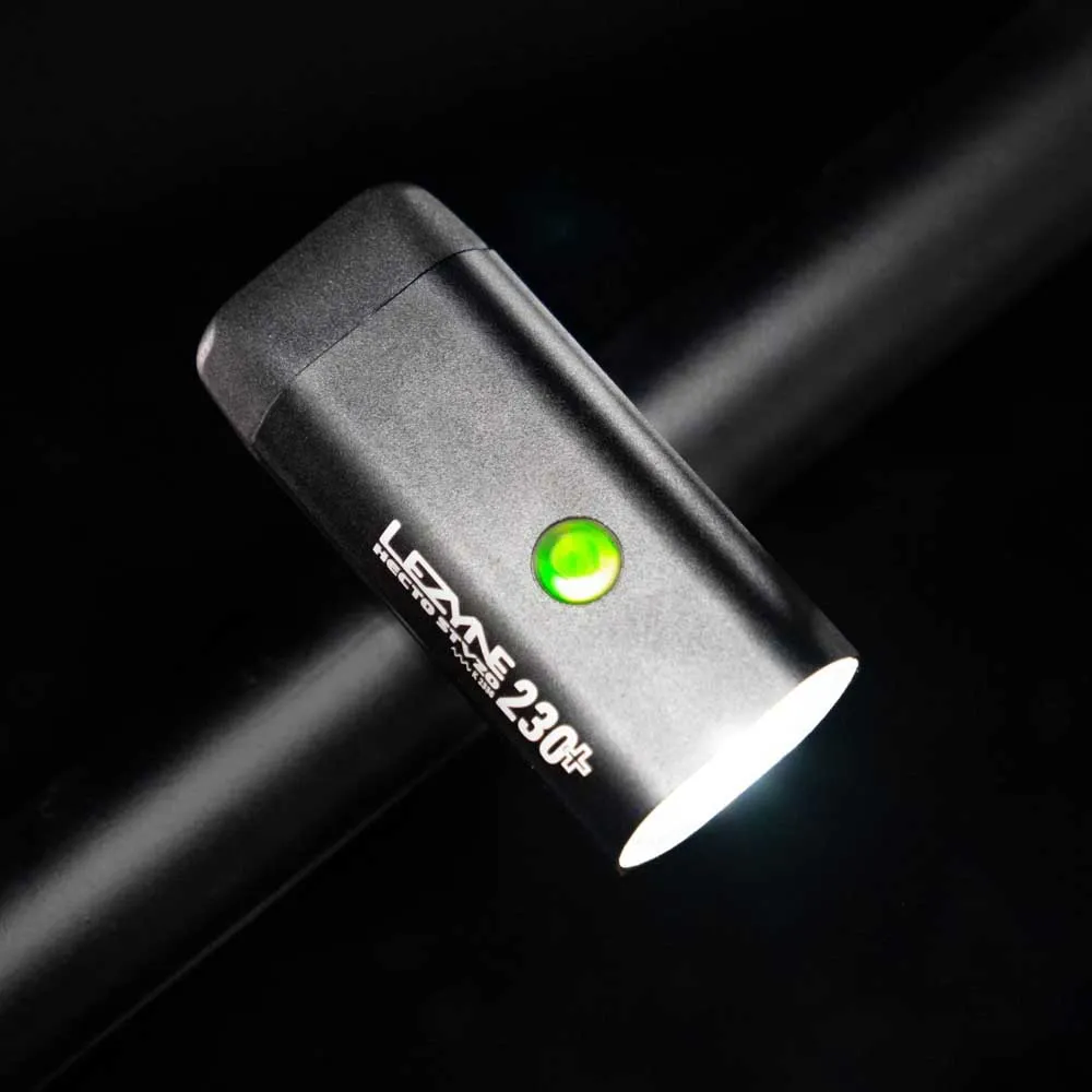 Lezyne Hecto Stvzo 230+ Framlampa, Satin black, 230 Lumens