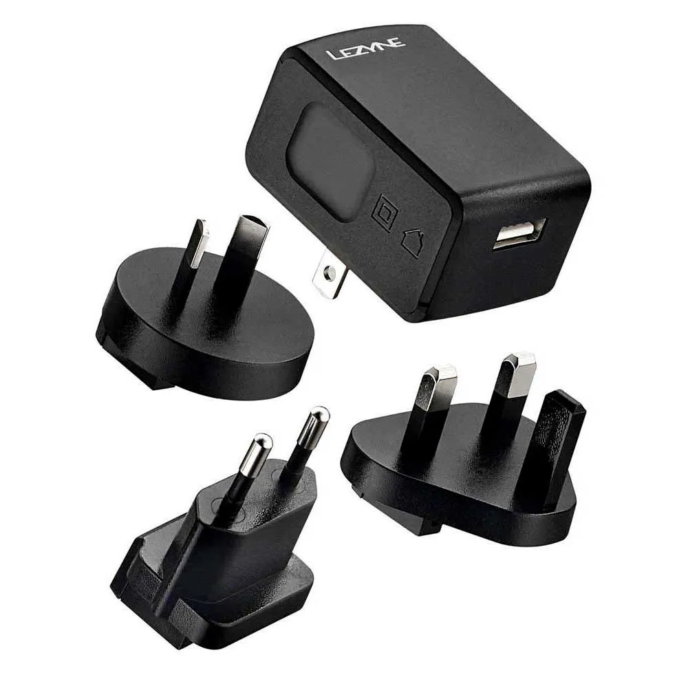 Lezyne International He 2a Usb Charging Kit-all Led 5v 2a Laddare, Black, One Size Lezyne International He 2a Usb Charging Kit-all Led 5v 2a Laddare, Black, One Size