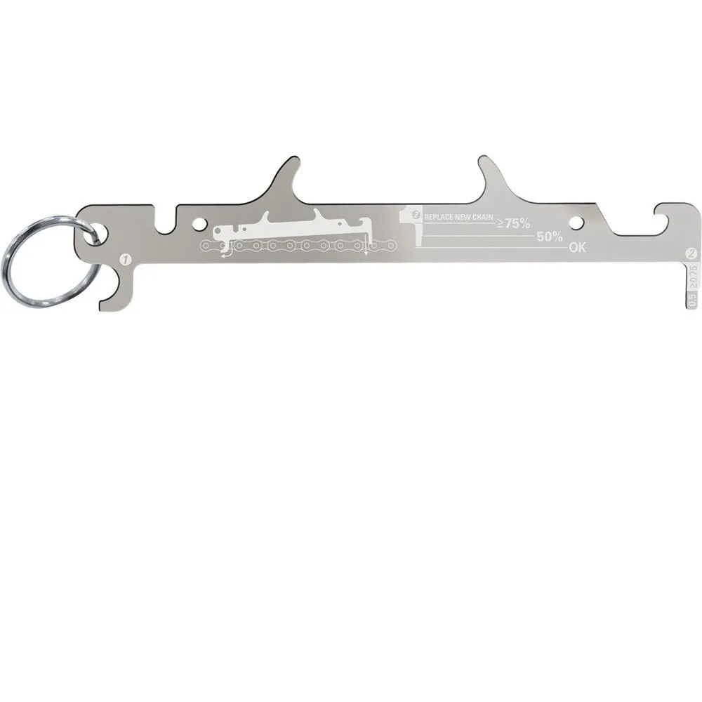 Lezyne Kedjemätare 30 Enheter, Silver, One Size