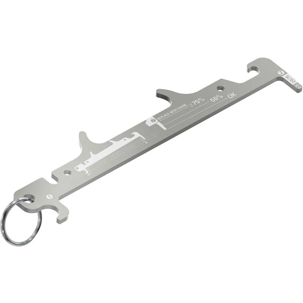 Lezyne Kedjemätare 30 Enheter, Silver, One Size
