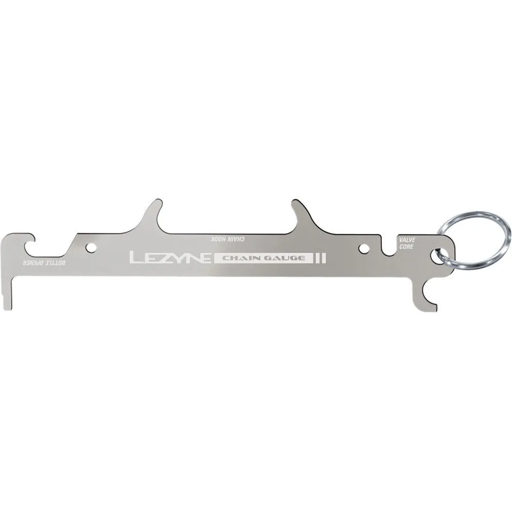 Lezyne Kedjemätare 30 Enheter, Silver, One Size