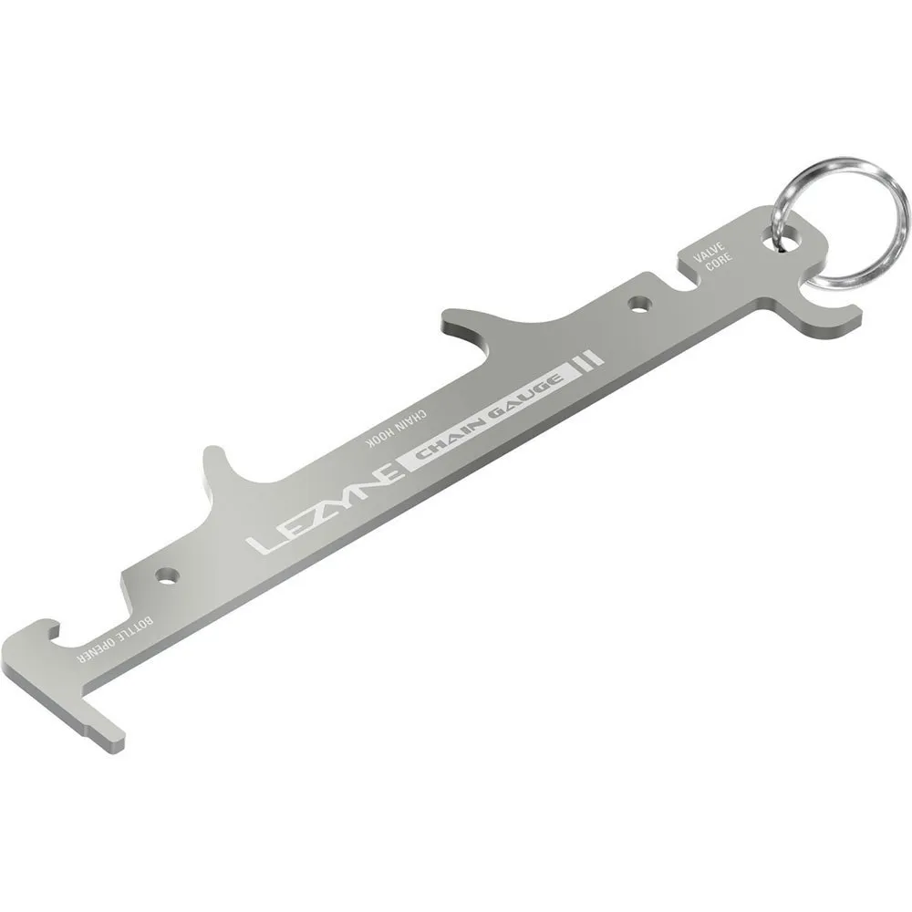 Lezyne Kedjemätare 30 Enheter, Silver, One Size