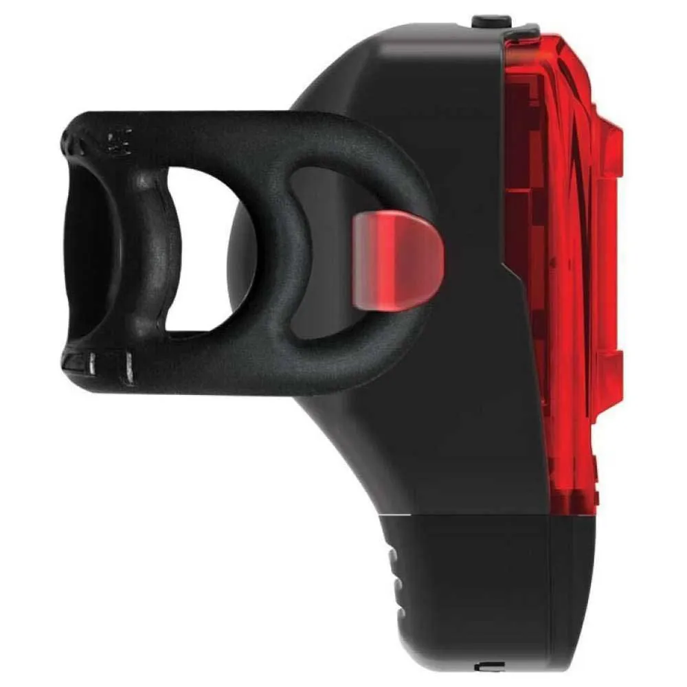 Lezyne Ktv Drive+ Bakljus, Black / red, 40 Lumens