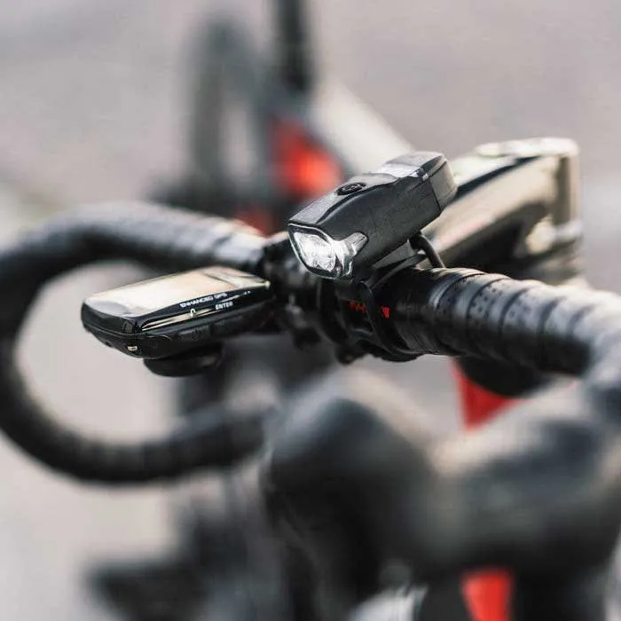 Lezyne Ktv Drive / Ktv Drive+ Cykellampset, Black, 200 / 40 Lumens