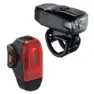 Lezyne Ktv Drive / Ktv Drive+ Cykellampset, Black, 200 / 40 Lumens