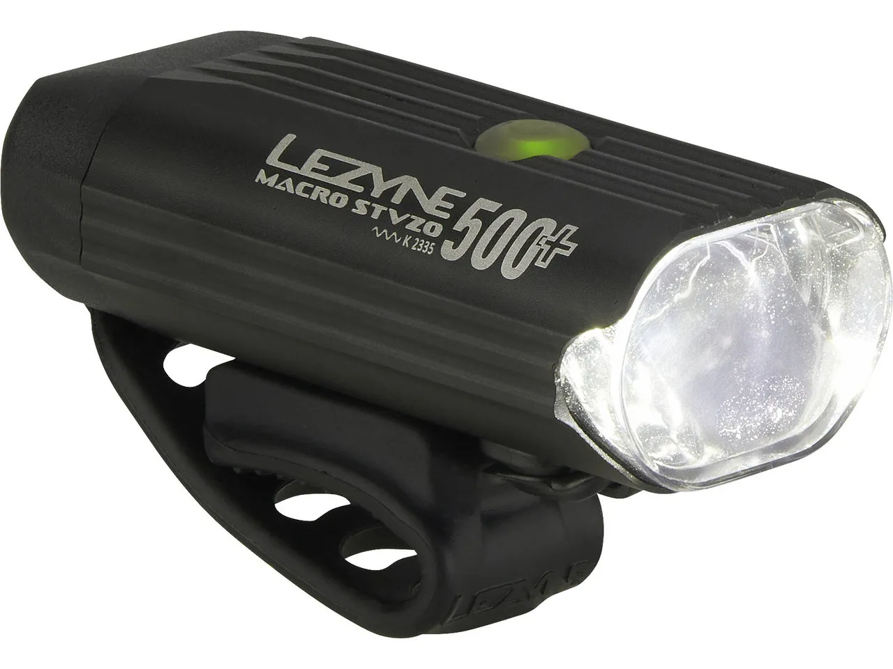 Lezyne Macro 500+ LED Frontlicht mit StVZO-Zulassung, Black, 500 Lumens