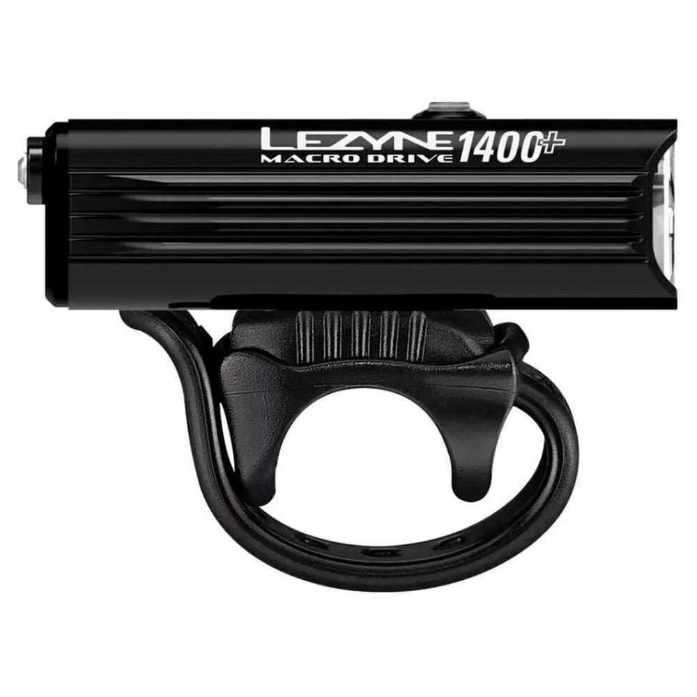 Lezyne Macro Drive 1400+ Framlampa, Satin black, 1400lm