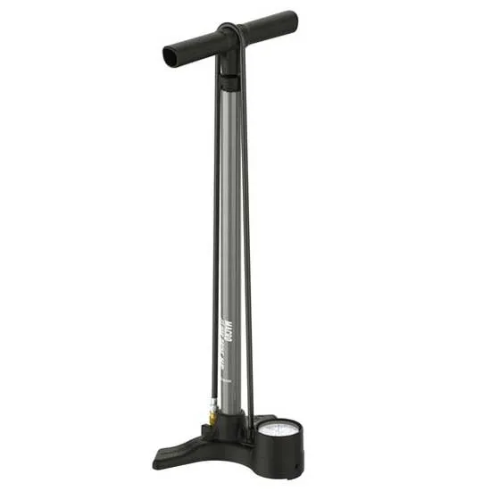 Lezyne Macro Drive Dv Flat Cykelpump, Silver, 220psi