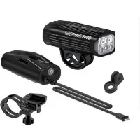 Lezyne Mega Drive 2400+ / Infiniti Light Power Pack + Loaded Kit Cykellampset Lezyne Mega Drive 2400+ / Infiniti Light Power Pack + Loaded Kit Cykellampset