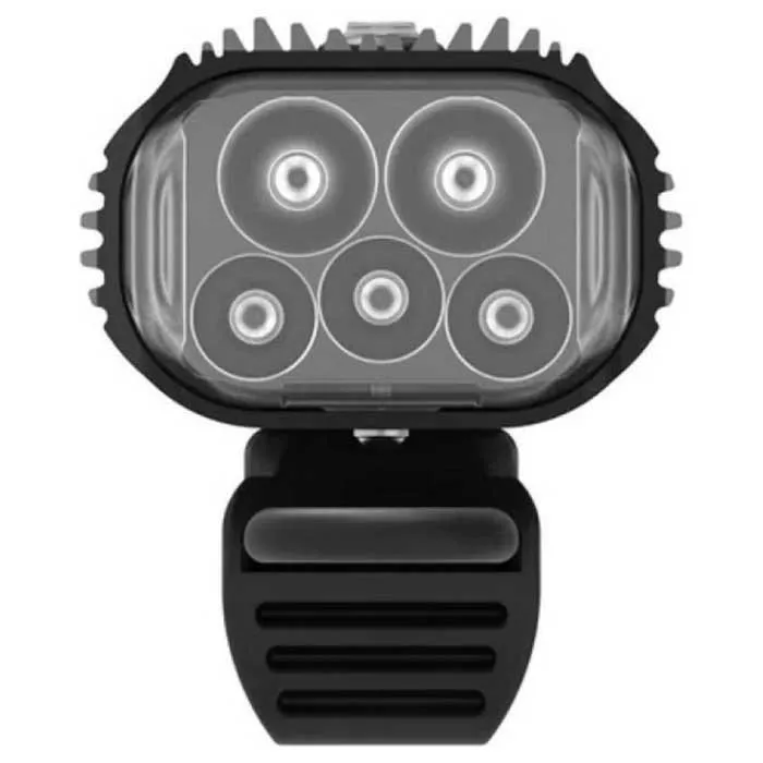 Lezyne Mega Drive 2400+ / Infiniti Light Power Pack + Loaded Kit Cykellampset, Black, 2400 Lumens