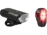 Lezyne Micro 300 + KTV Drive Beleuchtungsset mit StVZO-Zulassung, Black, 300 / 11 Lumens