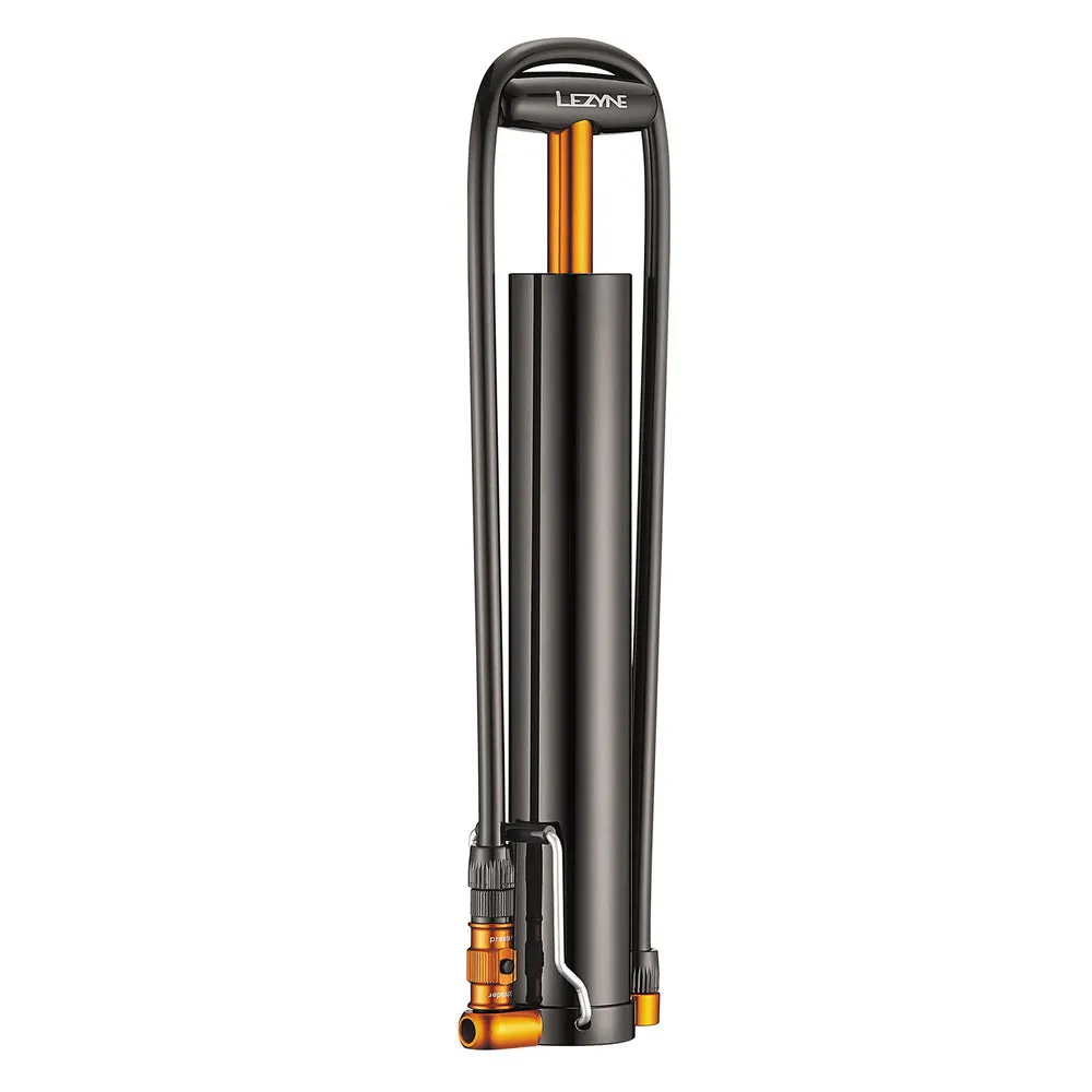 Lezyne Micro Drive Xl Cykelpump, Gloss black, 35psi