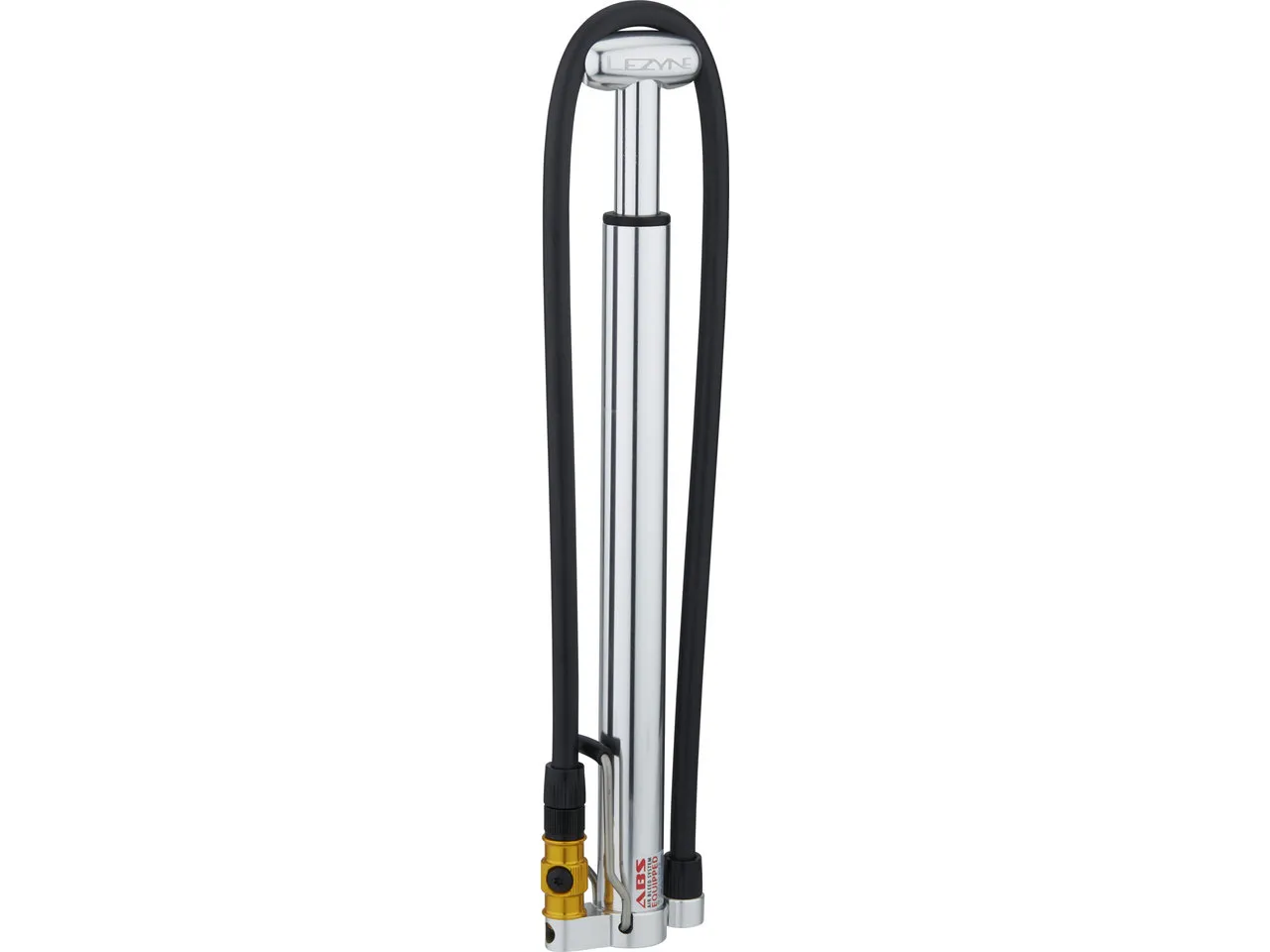 Lezyne Micro Floor Drive HP Pumpe ohne Luftdruckanzeige, Silver, 160psi