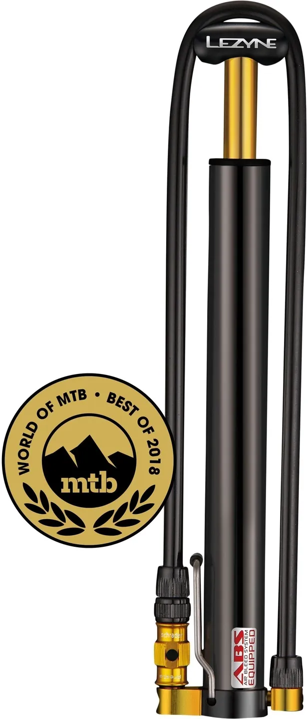Lezyne Micro Floor Drive HV Minipump, Black Lezyne Micro Floor Drive HV Minipump, Black