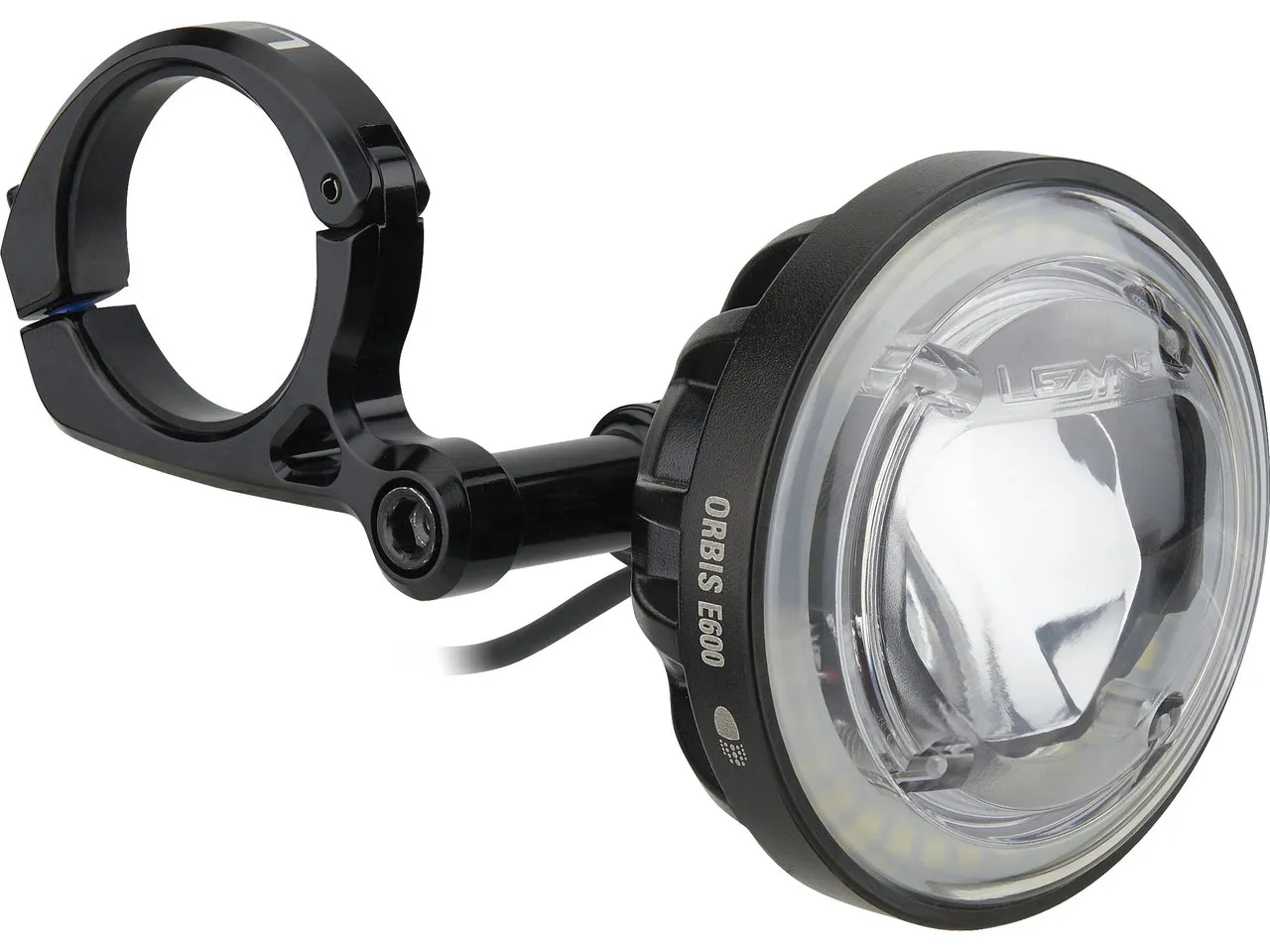 Lezyne Orbis E600 E-Bike LED Frontlicht mit StVZO-Zulassung, Black, 600 Lumens