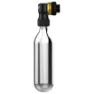 Lezyne Pocket Drive Co2 Mini Pump, Black / gold, One Size