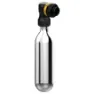 Lezyne Pocket Drive Co2 Mini Pump, Black / gold, One Size