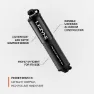 Lezyne Pocket Drive Hv Loaded Mini Pump, Black / silver, 160psi