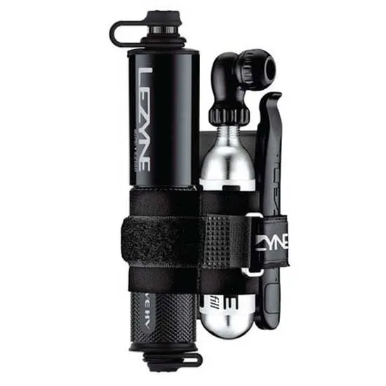 Lezyne Pocket Drive Hv Loaded Mini Pump, Black / silver, 160psi