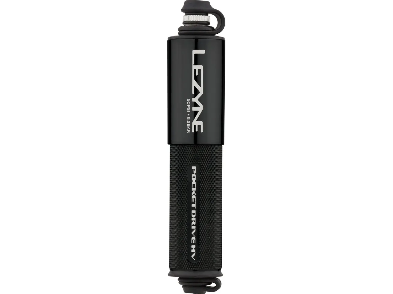 Lezyne Pocket Drive HV Minipumpe, BLACK