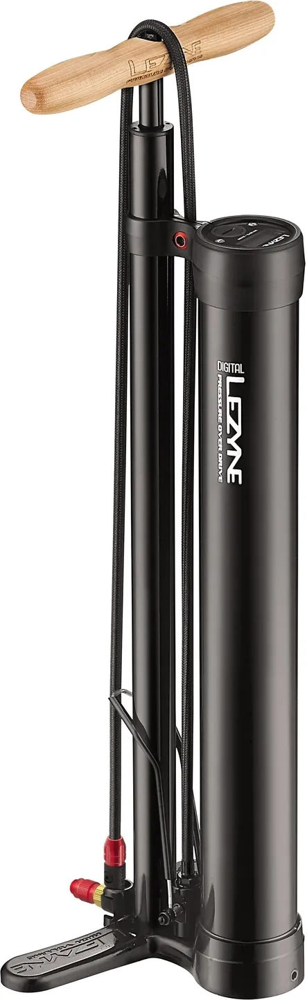 Lezyne Pressure Over Drive Digital Pump, Black